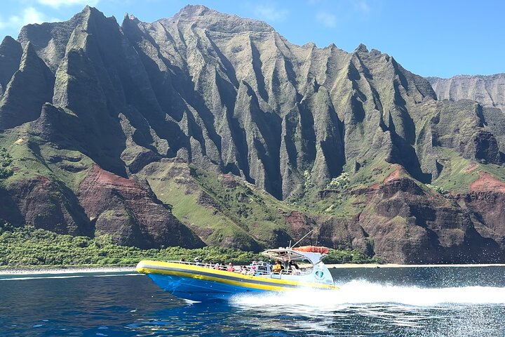 Kauai: Na Pali Coast Super Raft Snorkel Adventure - Photo 1 of 20